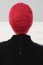 Stella - Bordeaux Baumwolle Turban