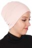 Stella - Altrosa Baumwolle Turban