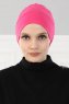 Stella - Fuchsie Baumwolle Turban