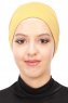 Stella - Senf Baumwolle Turban