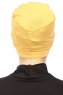 Stella - Senf Baumwolle Turban