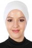 Stella - Weiß Baumwolle Turban