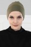 Stella - Khaki Baumwolle Turban