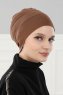 Stella - Caramel Baumwolle Turban