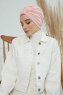 Laura - Altrosa Baumwolle Turban
