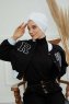 Laura - Weiß Baumwolle Turban