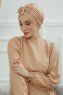 Agnes - Sand Baumwolle Turban