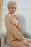 Agnes - Sand Baumwolle Turban