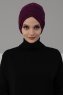 Wilma - Lila Baumwolle Turban - Ayse Turban