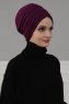 Wilma - Lila Baumwolle Turban - Ayse Turban