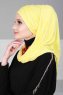Rebecca - Gelb Baumwolle Turban - Ayse Turban