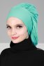 Isabella - Türkis Baumwolle Turban - Ayse Turban