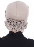 Elisabeth - Taupe Baumwolle Turban