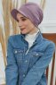 Sandra - Lilac Baumwolle Turban