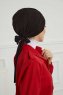 Ellie - Schwarz Baumwolle Turban