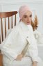 Ellie - Altrosa Baumwolle Turban