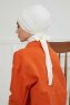 Ellie - Creme Baumwolle Turban