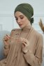 Ellie - Khaki Baumwolle Turban