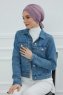Ellie - Lilac Baumwolle Turban