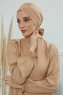 Ellie - Sand Baumwolle Turban