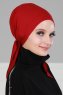 Felicia - Bordeaux Baumwolle Turban