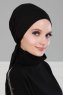 Felicia - Schwarz Baumwolle Turban