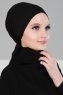 Felicia - Schwarz Baumwolle Turban
