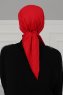Felicia - Rot Baumwolle Turban