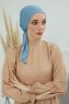 Felicia - Sky Blue Baumwolle Turban