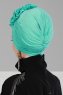 Kerstin - Türkis Baumwolle Turban - Ayse Turban