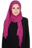 Joline - Fuchsie Premium Chiffon Hijab