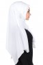 Joline - Weiß Premium Chiffon Hijab