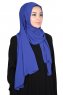 Joline - Blau Premium Chiffon Hijab