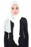 Joline - Creme Premium Chiffon Hijab