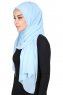 Joline - Hellblau Premium Chiffon Hijab