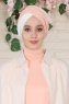 Fiona - Altrosa & Creme Baumwolle Turban