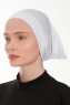 Emine - Hvit Hijab Unterkappe