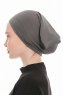 Emine - Dunkelgrau Hijab Unterkappe