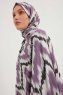Tansu - Lila Gemustert Hijab