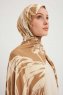 Ezmeray - Braun Gemustert Hijab