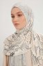 Fadime - Blau Gemustert Hijab