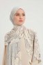 Fadime - Blau Gemustert Hijab