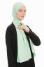 Farah - Minzgrün Jersey Hijab Kopftuch