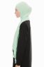 Farah - Minzgrün Jersey Hijab Kopftuch