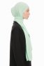 Farah - Minzgrün Jersey Hijab Kopftuch