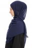Chiffon Hijab - Navy Blau