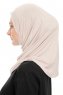 Yazmin - Hellgrau Amira Hijab Kopftuch Ready To Wear
