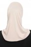 Yazmin - Hellgrau Amira Hijab Kopftuch Ready To Wear