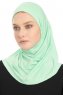 Yazmin - Minzgrün Amira Hijab Kopftuch Ready To Wear