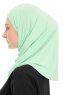 Yazmin - Minzgrün Amira Hijab Kopftuch Ready To Wear